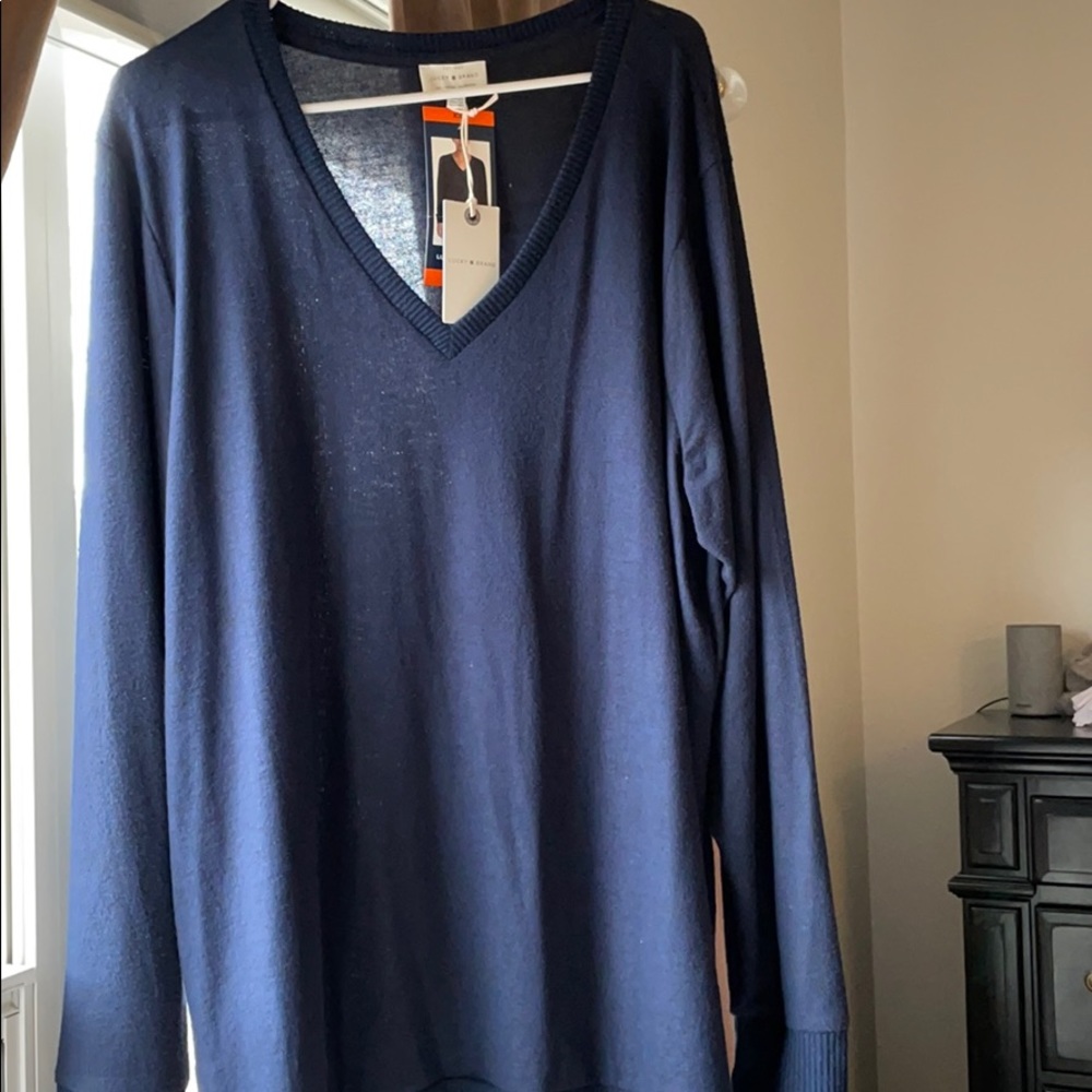 Lucky Brand -sams club tunic sweater- xxl